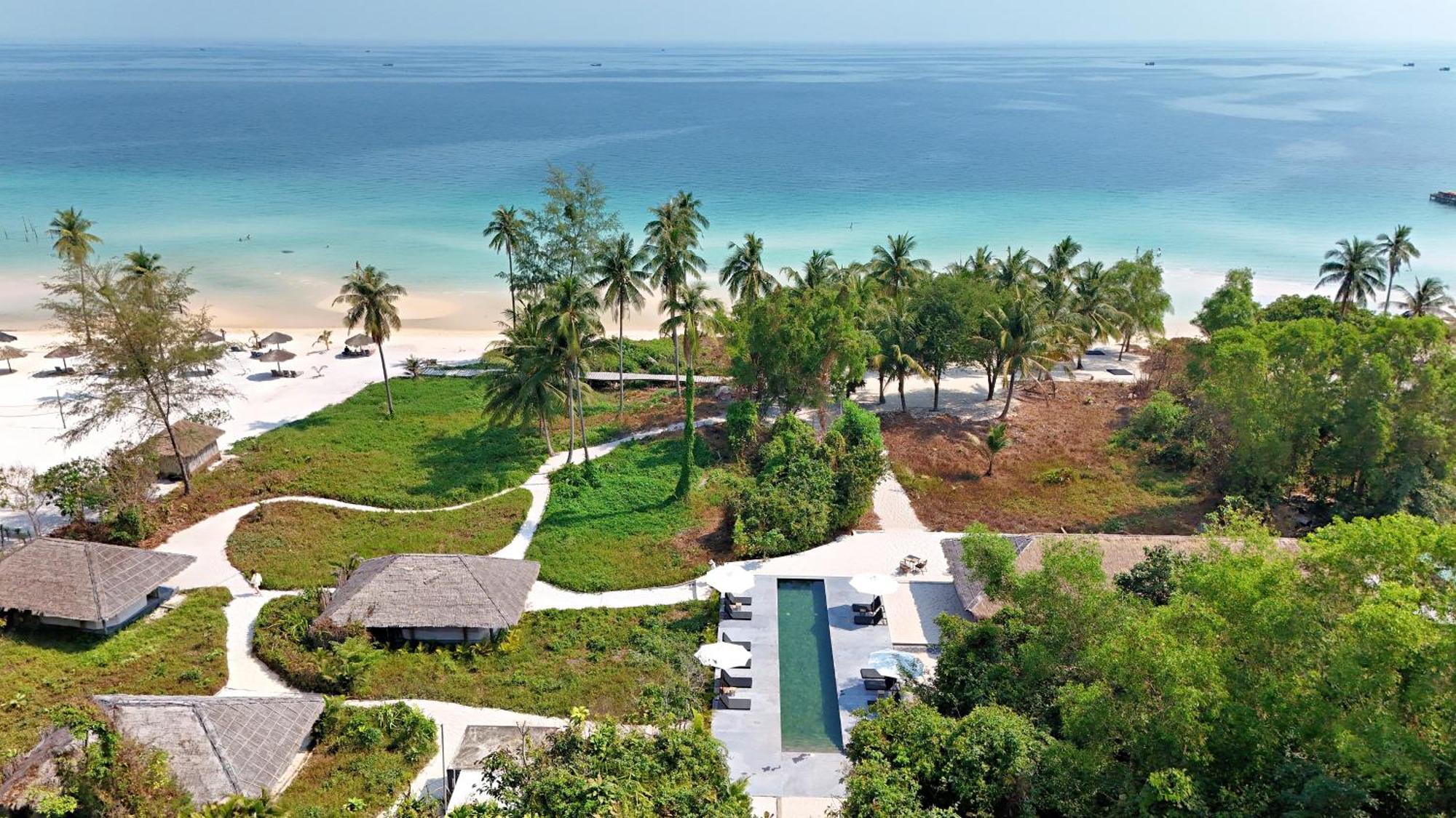Hotel Tamu Koh Rong Pagoda Beach Exterior foto